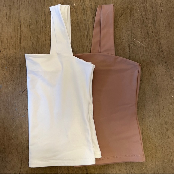 Abercrombie & Fitch Tops - Bundle of (2) Abercrombie and Fitch Sculpt Squareneck Cropped Tanks Tops, Large